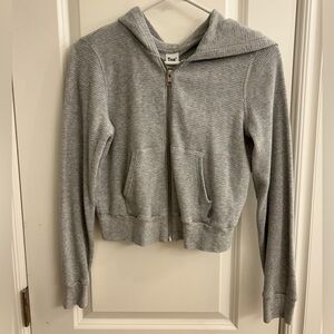 TNA cropped zip up jacket!